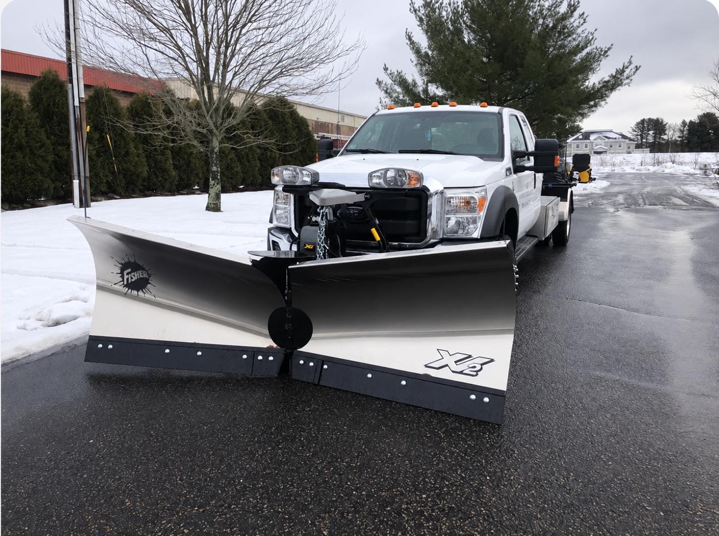 Commercial Snow Plowing